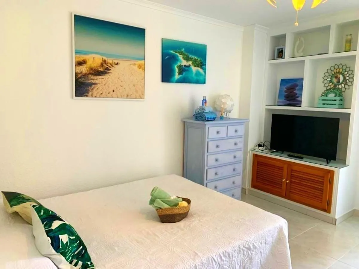 Apartment Cosy Studio With Sea View In Benalmadena 33 Sqm + Pool