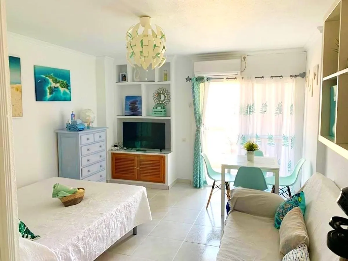 Cosy Studio With Sea View In Benalmadena 33 Sqm + Pool